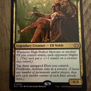 High Perfect Morcant Card - Green and Gold